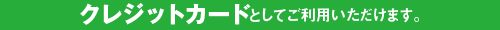 �N���W�b�g�J�[�h�Ƃ��Ă����p���������܂��B