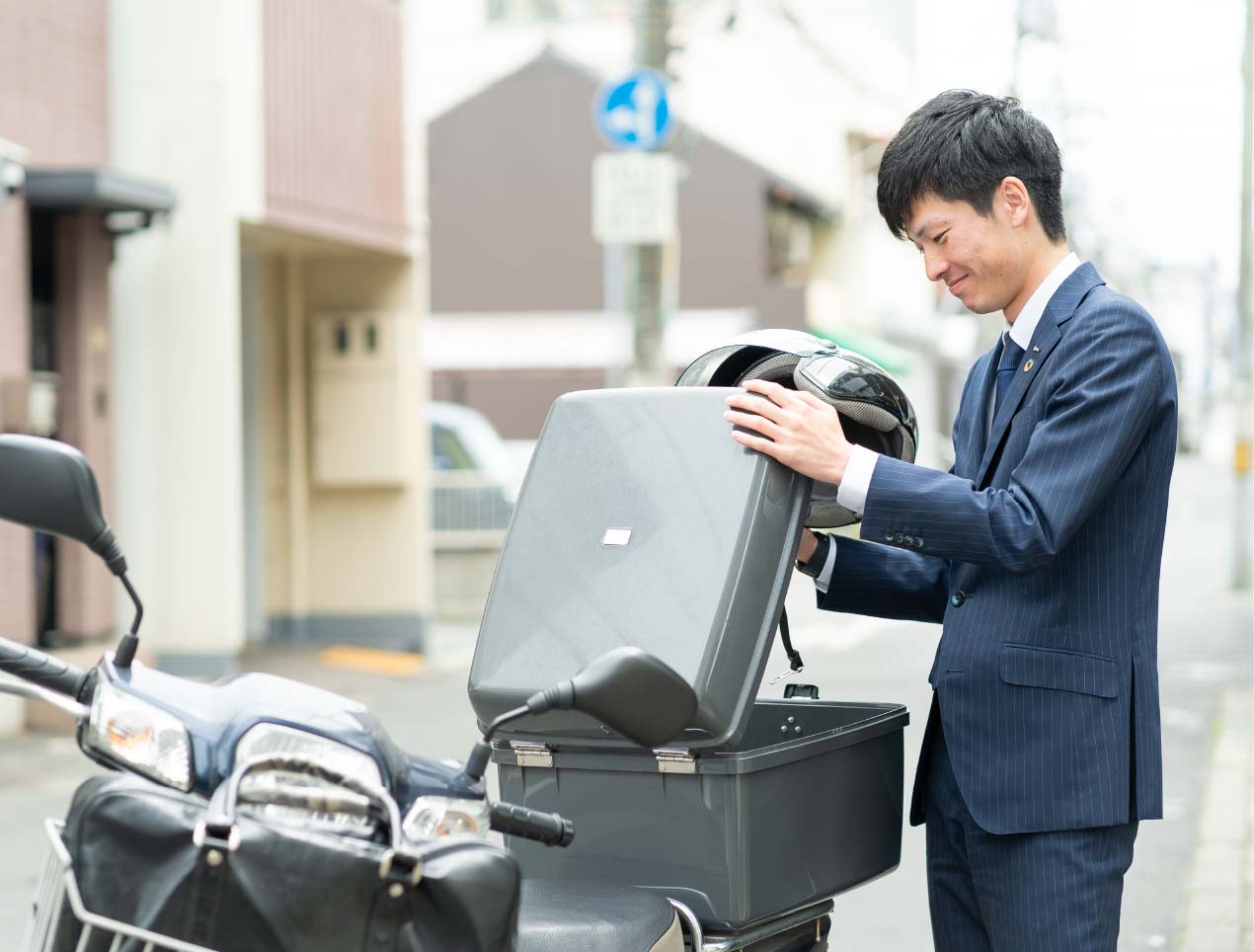 日常の仕事の様子