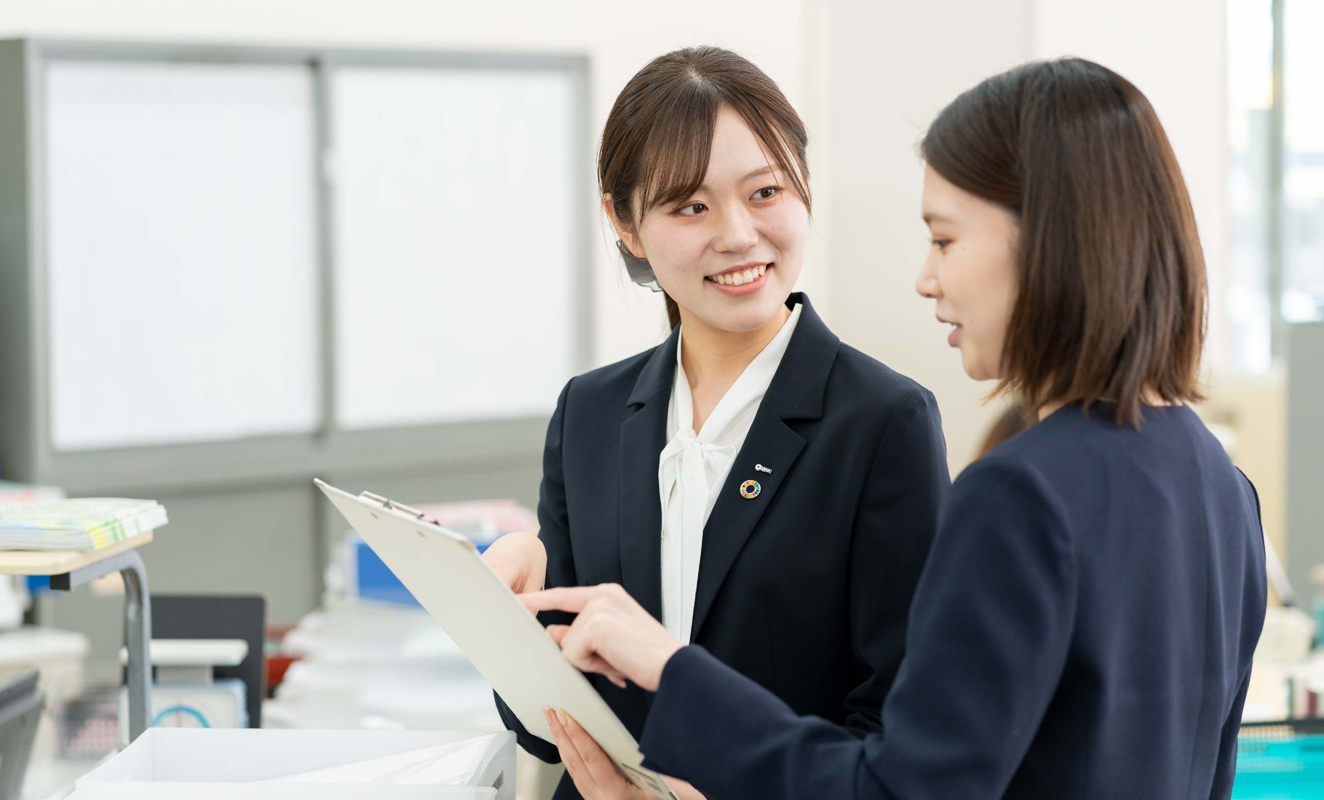 日常の仕事の様子