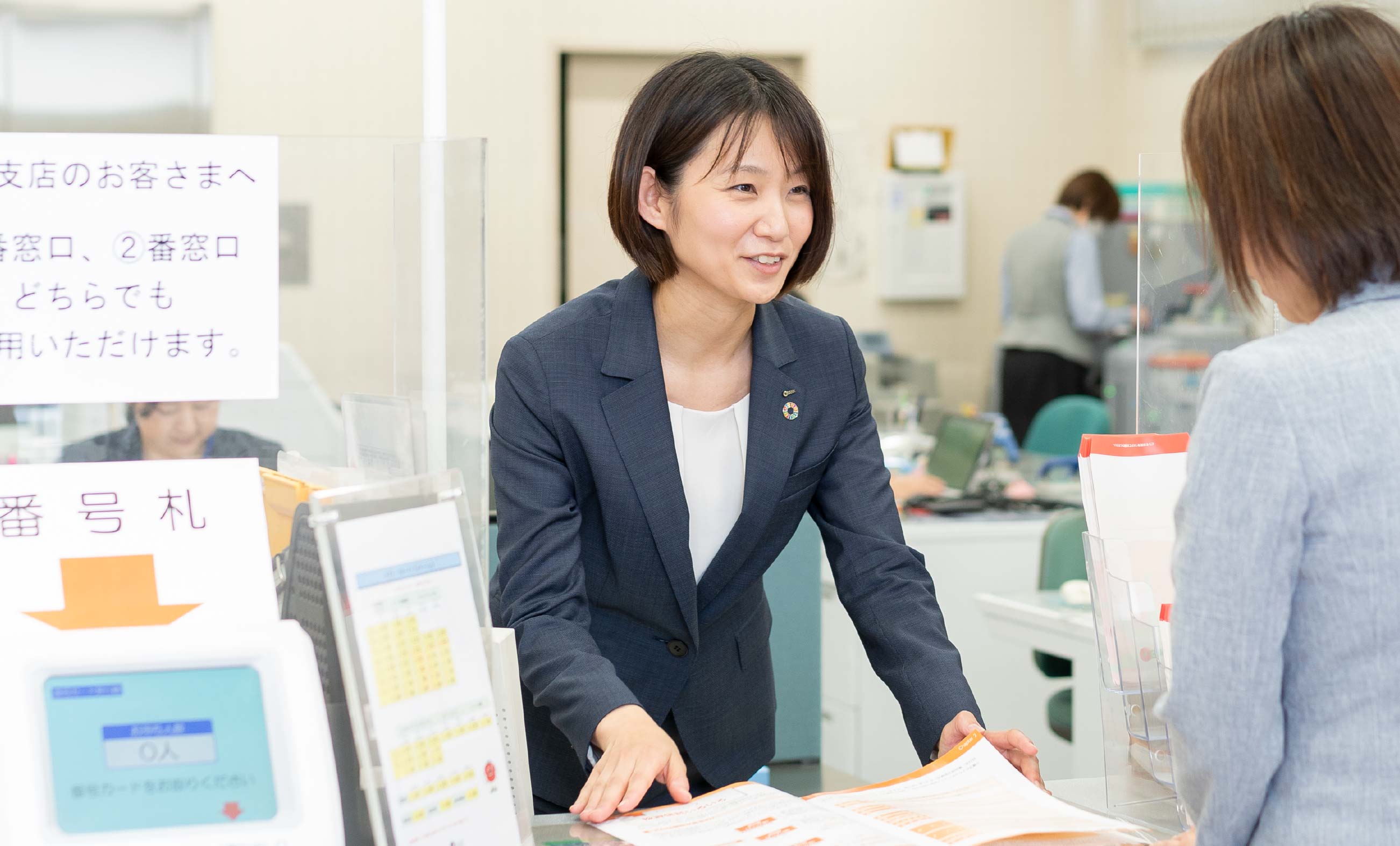 日常の仕事の様子